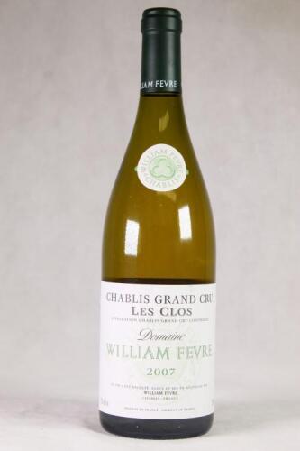(1) 2007 Domaine William Fevre Les Clos Grand Cru, Chablis