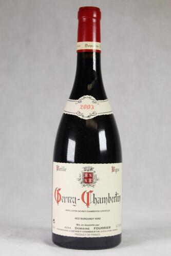 (1) 2003 Domaine Fourrier Vieilles Vignes Gevrey-Chambertin, Cote de Nuits