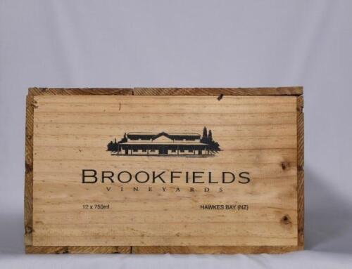 (12) 1997 Brookfields Reserve Cabernet Sauvignon/Merlot, Hawkes Bay
