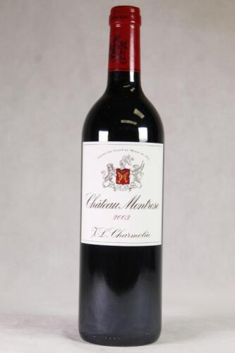 (1) 2003 Chateau Montrose, St Estephe