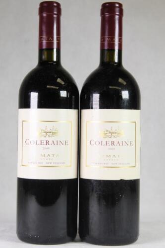 (2) 2009 Te Mata Coleraine, Hawkes Bay