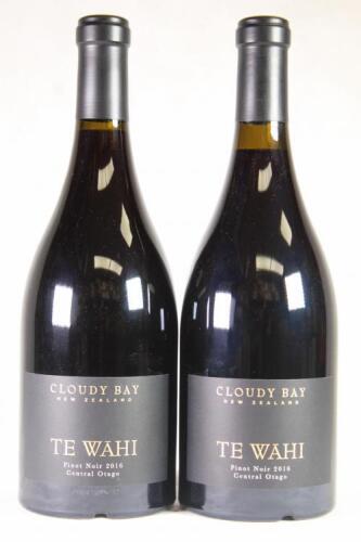 (2) 2016 Cloudy Bay Te Wahi Pinot Noir, Central Otago