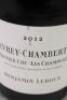 (1) 2012 Benjamin Leroux Gevrey-Chambertin Les Champeaux 1er Cru, Cote de Nuits - 3