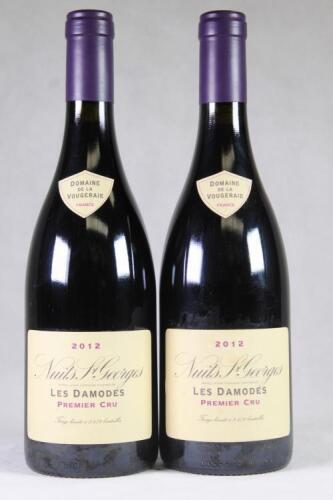 (2) 2012 Domaine de la Vougeraie Nuits St Georges Les Damodes 1er Cru, Cote de Nuits