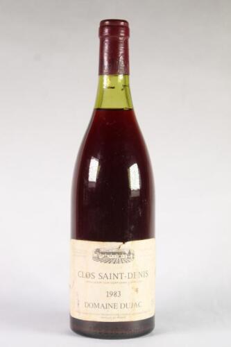 (1) 1983 Domaine Dujac Clos St Denis Grand Cru, Cote de Nuits