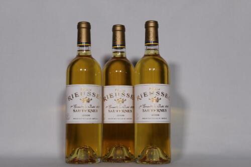 (3) 2008 Chateau Rieussec