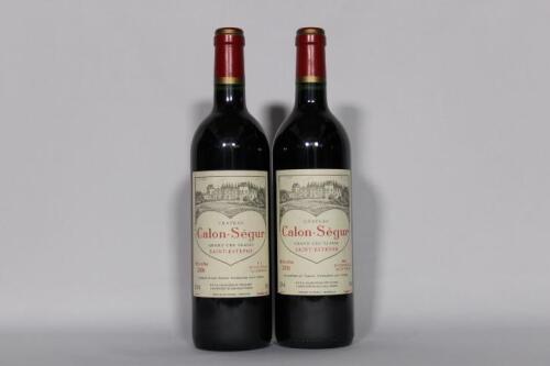 (2) 2001 Chateau Calon Segur, St Estephe