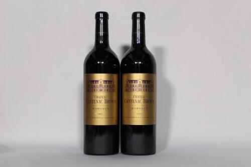(2) 2001 Chateau Cantenac Brown, Margaux