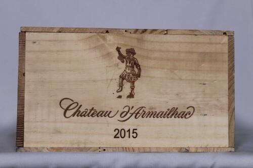 (12) 2015 Chateau d'Armailhac, Pauillac