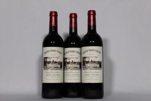 (3) 2000 Chateau Picque Caillou, Pessac Leognan