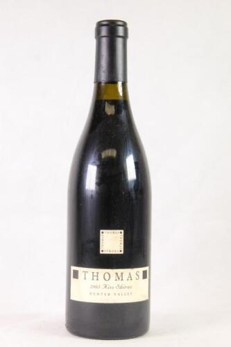 (1) 2005 Thomas Kiss Shiraz, Hunter Valley NSW
