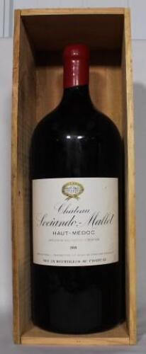 (1) 1988 Chateau Sociando Mallet,&nbsp; Haut Medoc 6 litre