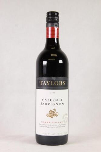 (1) 2004 Taylors Cabernet Sauvignon, Clare Valley SA