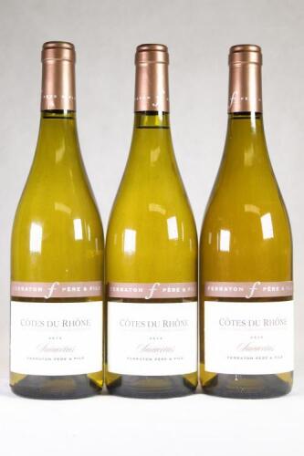 (3) 2015 Ferraton Samorens Cotes du Rhone Blanc*