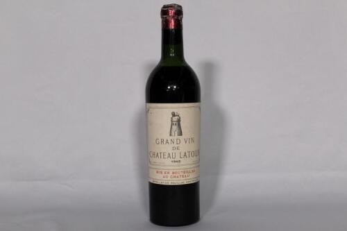 (1) 1945 Chateau Latour, Pauillac