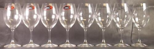 8 Riedel Overture White Wine glasses in one lot