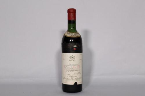 (1) 1961 Chateau Mouton-Rothschild, Pauillac