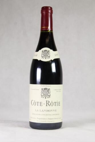 (1) 2008 Rene Rostaing La Landonne Cote Rotie