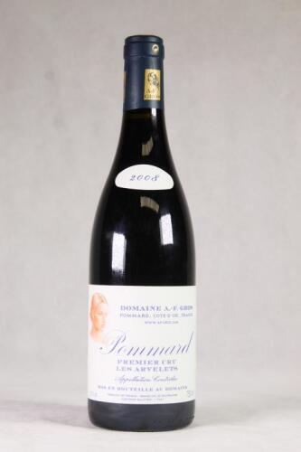 (1) 2008 AF Gros Pommard Les Arvelets 1er Cru, Cote de Beaune