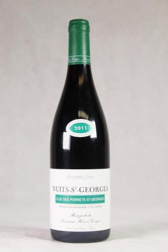 (1) 2011 Henri Gouges Nuits-St-Georges Clos Des Porrets 1er Cru Monopole, Cote de Nuits