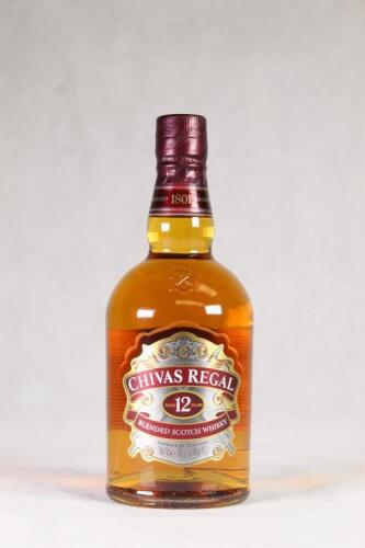 (1) Chivas Regal 12 Year Old Blended Whisky 700ml 40% abv, Scotland
