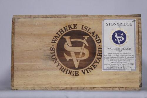 (6) 2002 Stonyridge Larose, Waiheke