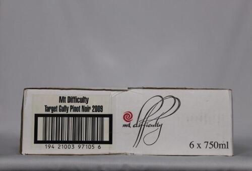 (6) 2009 Mt Difficulty Target Gully Pinot Noir, Bannockburn