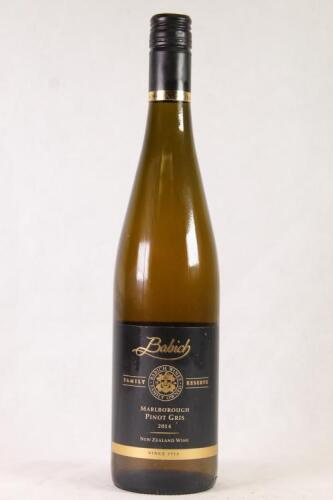 (1) 2014 Babich Pinot Gris, Marlborough