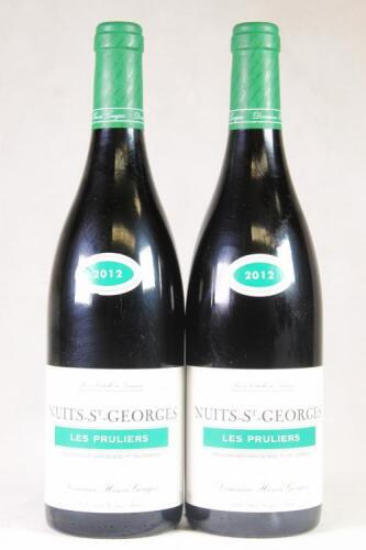 (2) 2012 Henri Gouges Nuits St Georges Les Pruliers 1er Cru, Cote de Nuits
