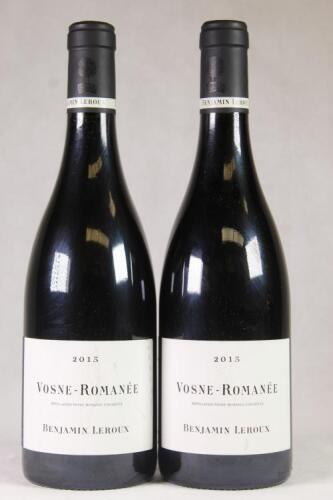 (2) 2013 Benjamin Leroux Vosne Romanee, Cote de Nuits