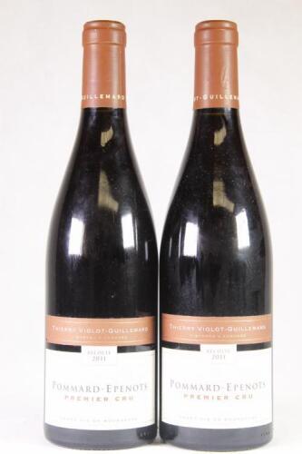 (2) 2011 Thierry Violot-Guillemard Pommard Epenots 1er Cru, Cote de Beaune
