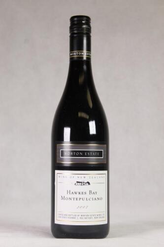 (1) 2007 Morton Estate Montepulicano, Hawkes Bay