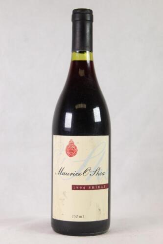 (1) 1994 Mount Pleasant Maurice O'Shea Shiraz, Hunter Valley NSW