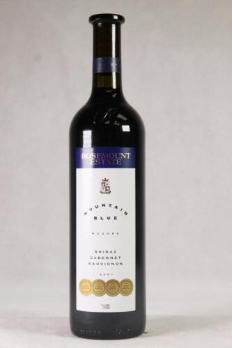 (1) 2001 Rosemount Mountain Blue Shiraz/Cabernet Sauvignon, Mudgee NSW