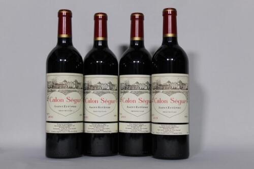 (4) 2011 Chateau Calon Segur, St Estephe