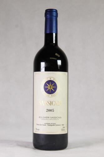 (1) 2005 Tenuta San Guido Sassicaia, Bolgheri