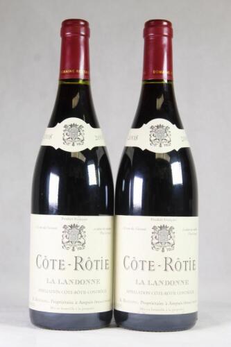 (2) 2008 Rene Rostaing La Landonne Cote Rotie