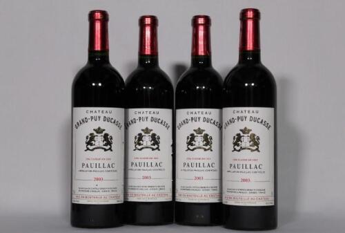 (4) 2003 Chateau Grand-Puy-Ducasse, Pauillac