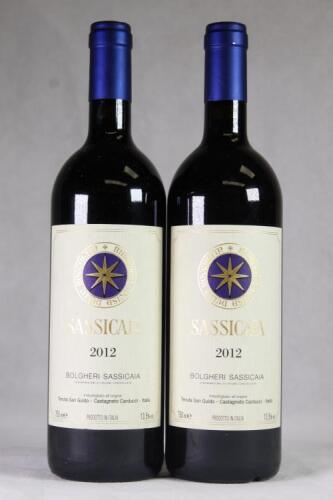 (2) 2012 Tenuta San Guido Sassicaia, Bolgheri