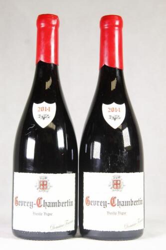 (2) 2014 Domaine Fourrier Gevrey Chambertin Vieilles Vignes, Cote de Nuits
