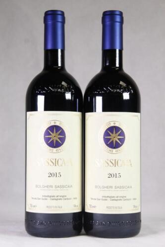 (2) 2015 Tenuta San Guido Sassicaia, Bolgheri
