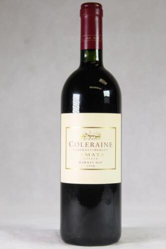 (1) 1998 Te Mata Coleraine, Hawkes Bay