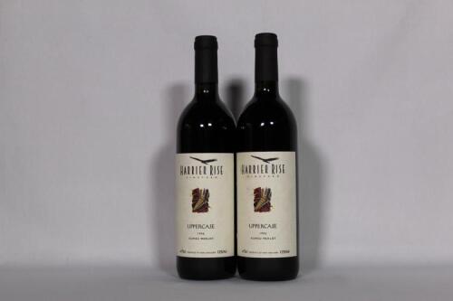 (2) 1996 Harrier Rise Upper Case Merlot, Kumeu