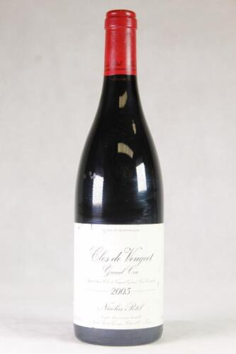 (1) 2005 Nicolas Potel Clos de Vougeot Grand Cru, Cote de Nuits