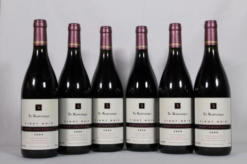 (6) 2000 Te Kairanga Pinot Noir, Martinborough