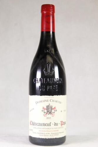 (1) 2015 Charvin Chateauneuf du Pape