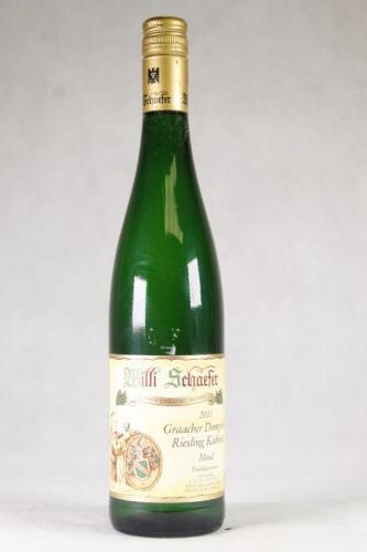 (1) 2011 Willi Schaefer Graacher Domprobst Riesling Kabinett, Mosel Saar Ruwer