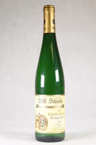 (1) 2015 Willi Schaefer Graacher Domprobst Riesling Kabinett, Mosel Saar Ruwer