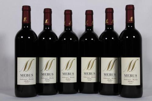 (6) 2000 Mebus Cabernet Sauvignon/Merlot/Malbec, Martinborough