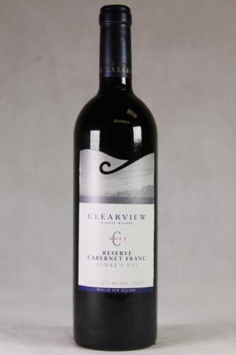 (1) 2013 Clearview Reserve Cabernet Franc, Hawkes Bay